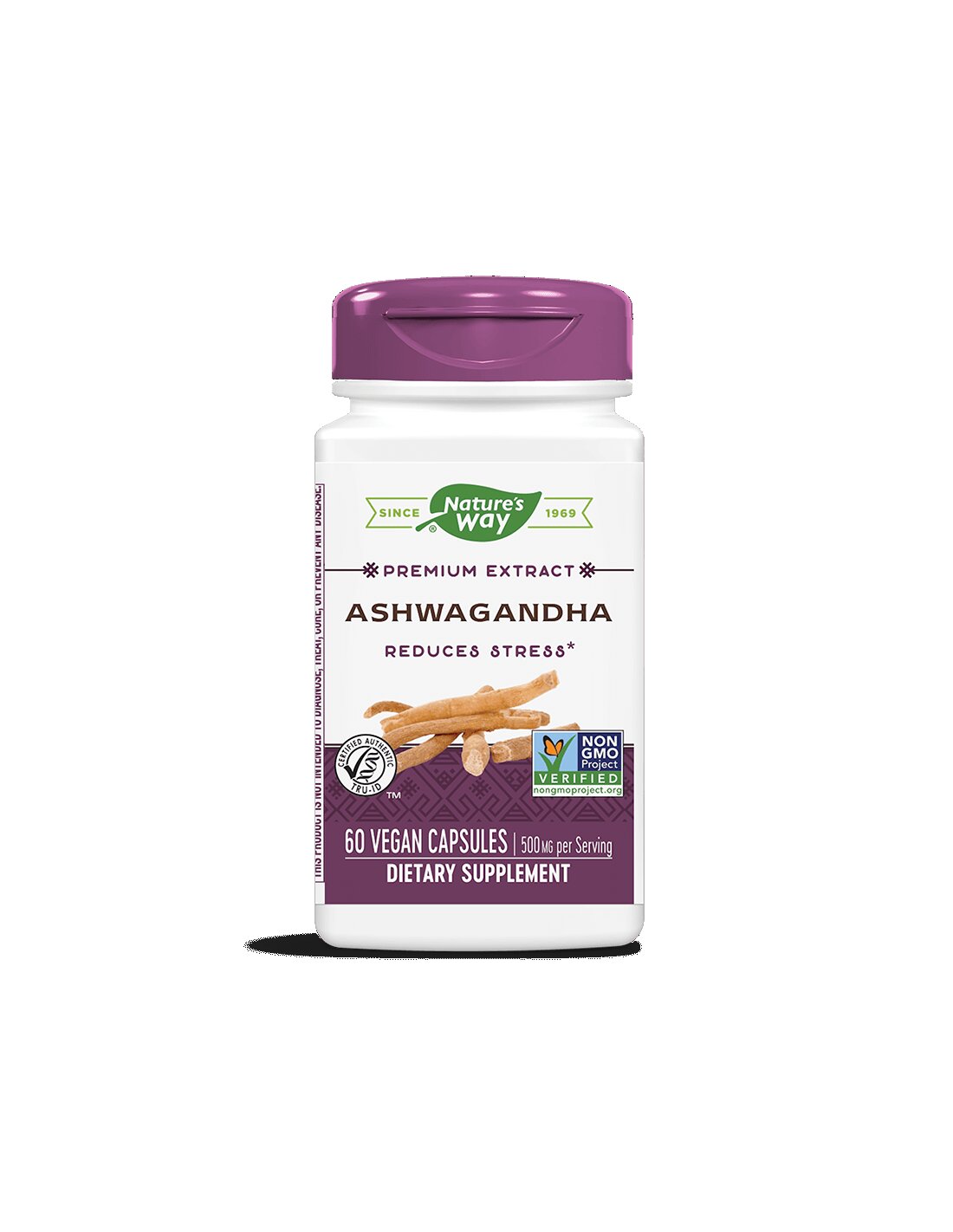 Ashwagandha 500 mg - 60 капсули