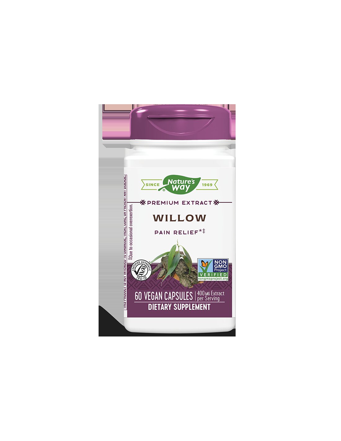 Willow/ Бяла върба 400 mg х 60 капсули Nature’s Way