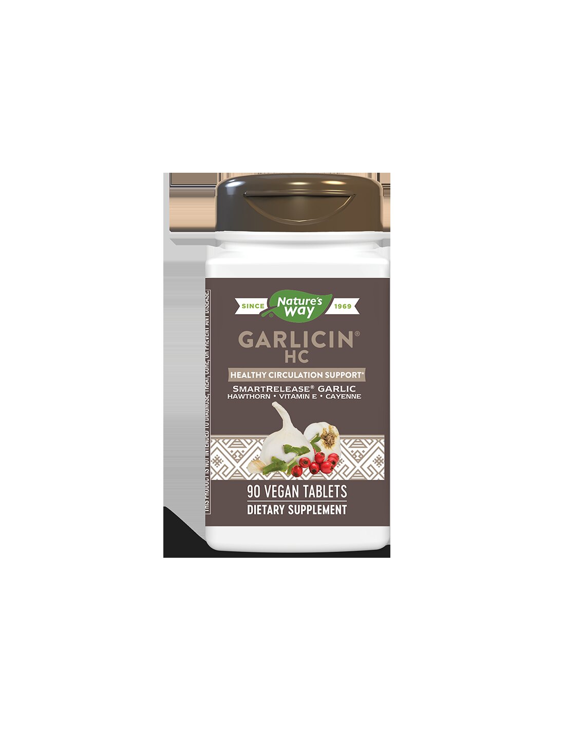 Garlicin® SmartRelease® HC/ Гарлицин® HC x 90 таблетки Nature’s Way