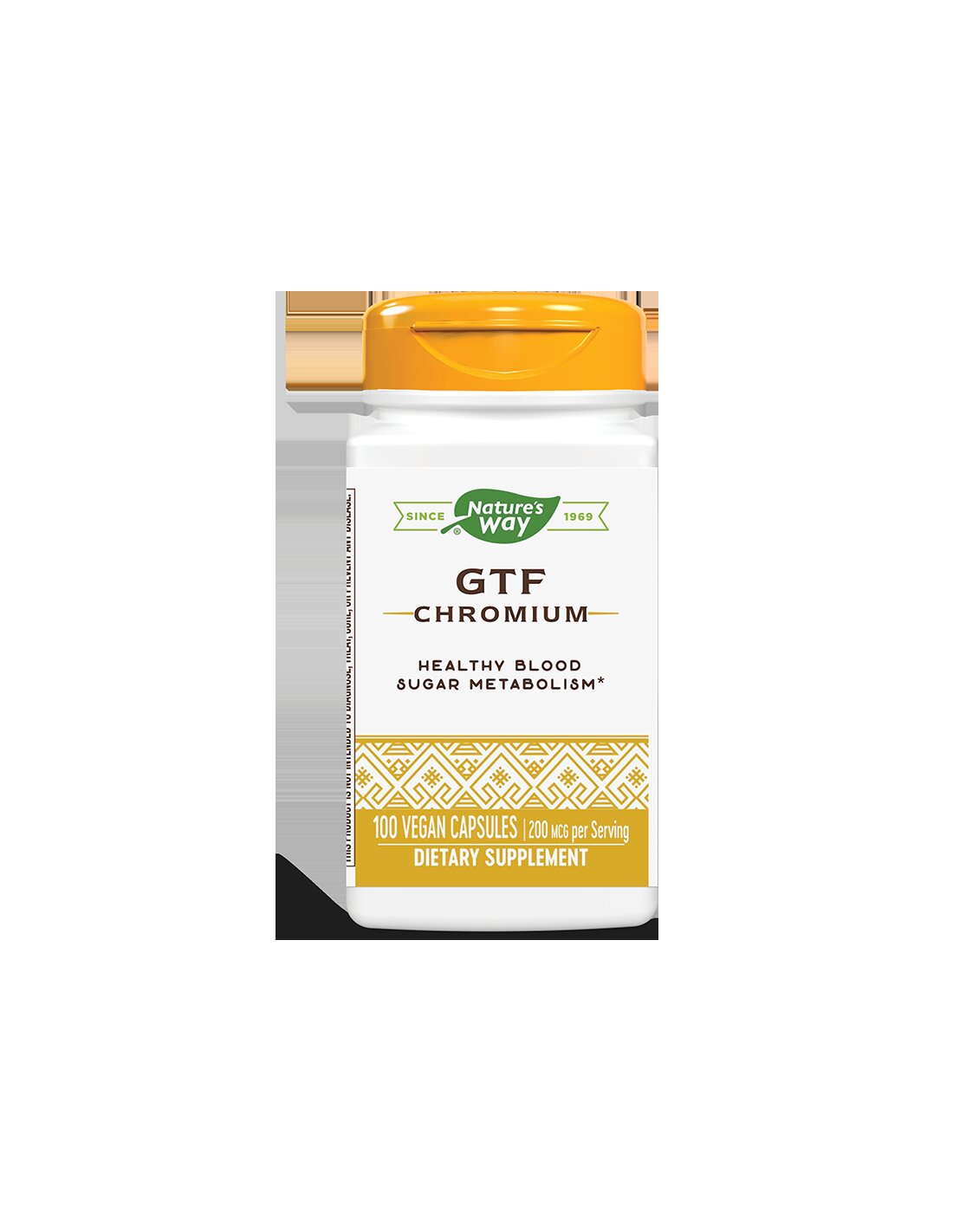 GTF Chromium 200 mcg - 100 capsule