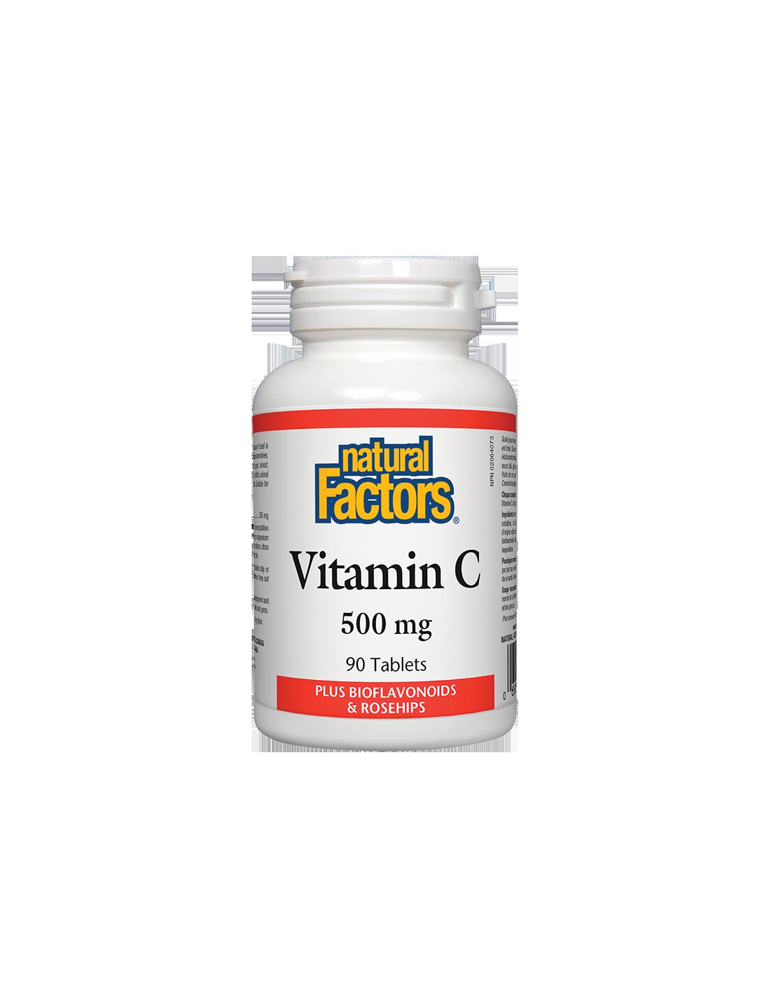 Vitamin C 500 mg + Rose Hips - 90 Таблетки