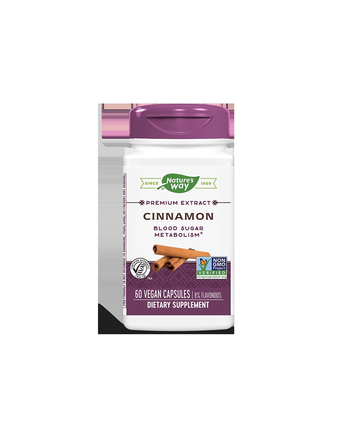 Cinnamon/ Канела 500 mg х 60 капсули Nature’s Way