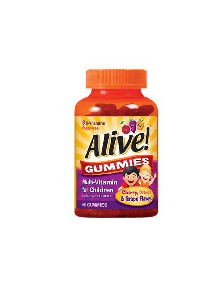 Alive! Multi-vitamin For Children Gummies / Алайв! Мултивитамини за деца x 60 желирани таблетки Nature’s Way - Feel You