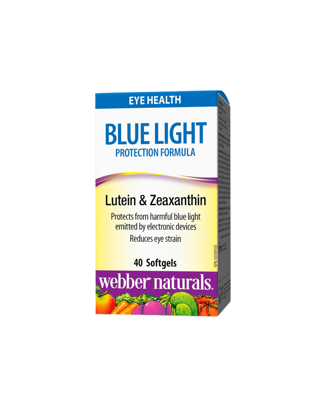 Формула с лутеин и зеаксантин за силно зрение - Blue Light Protection - Защита от дигитални устройства, 40 софтгел капсули - Feel You