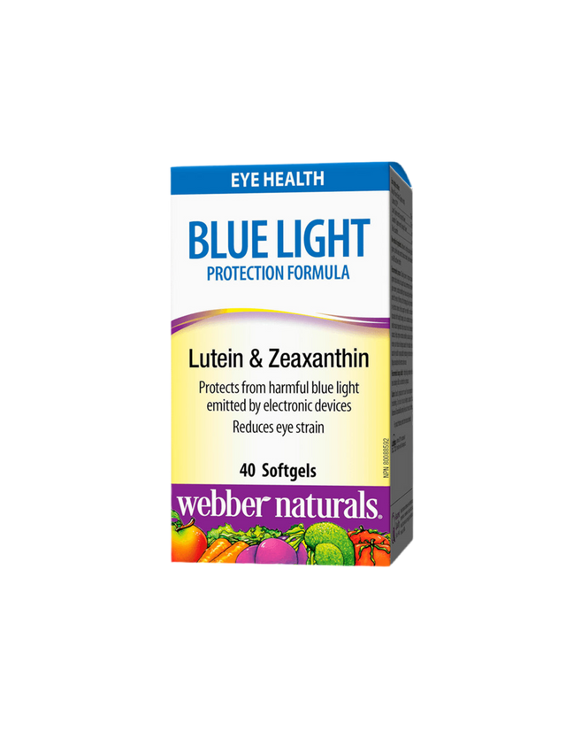 Формула с лутеин и зеаксантин за силно зрение - Blue Light Protection - Защита от дигитални устройства, 40 софтгел капсули - Feel You