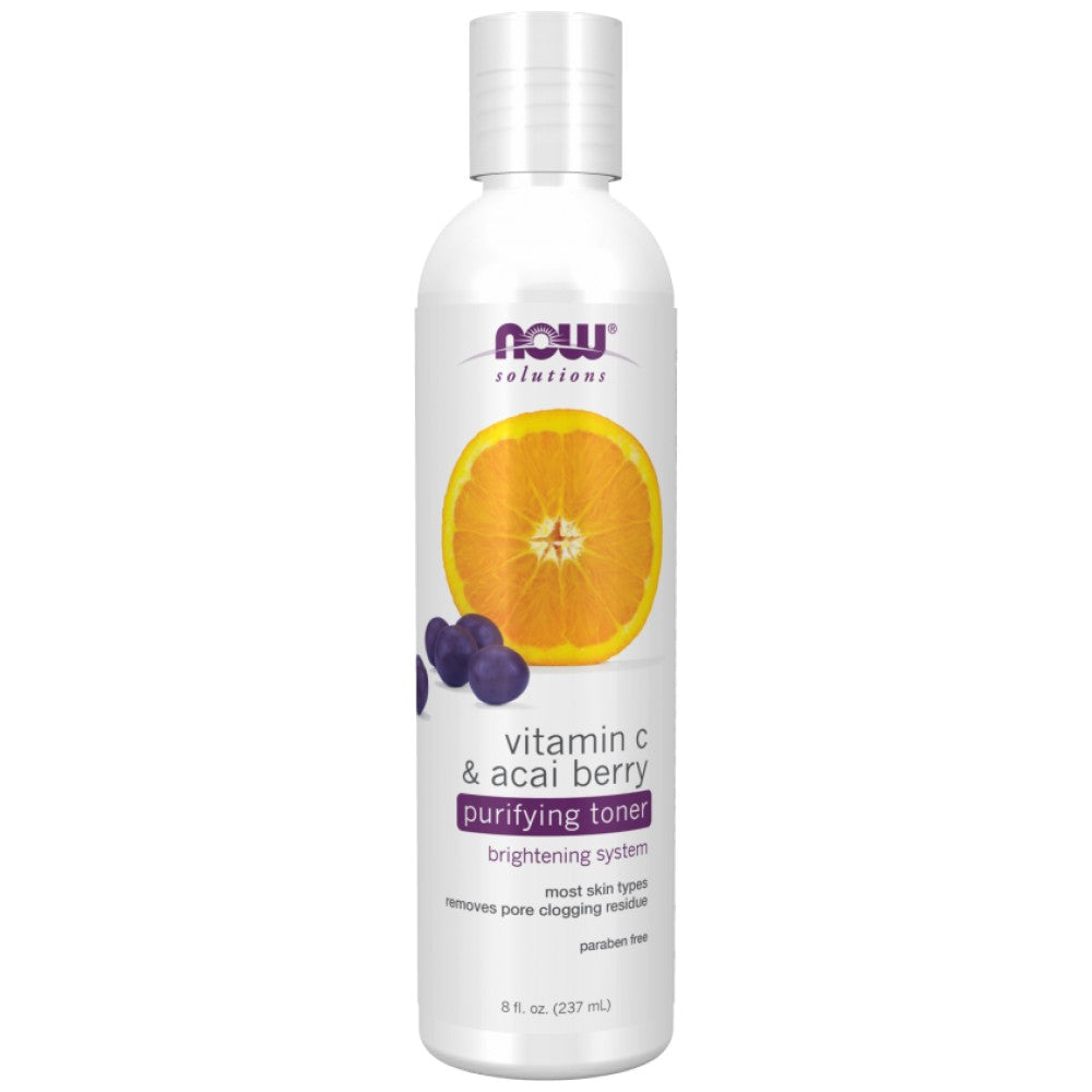 Vitamin C & Acai Berry Purifying Toner | Paraben Free - 237 мл