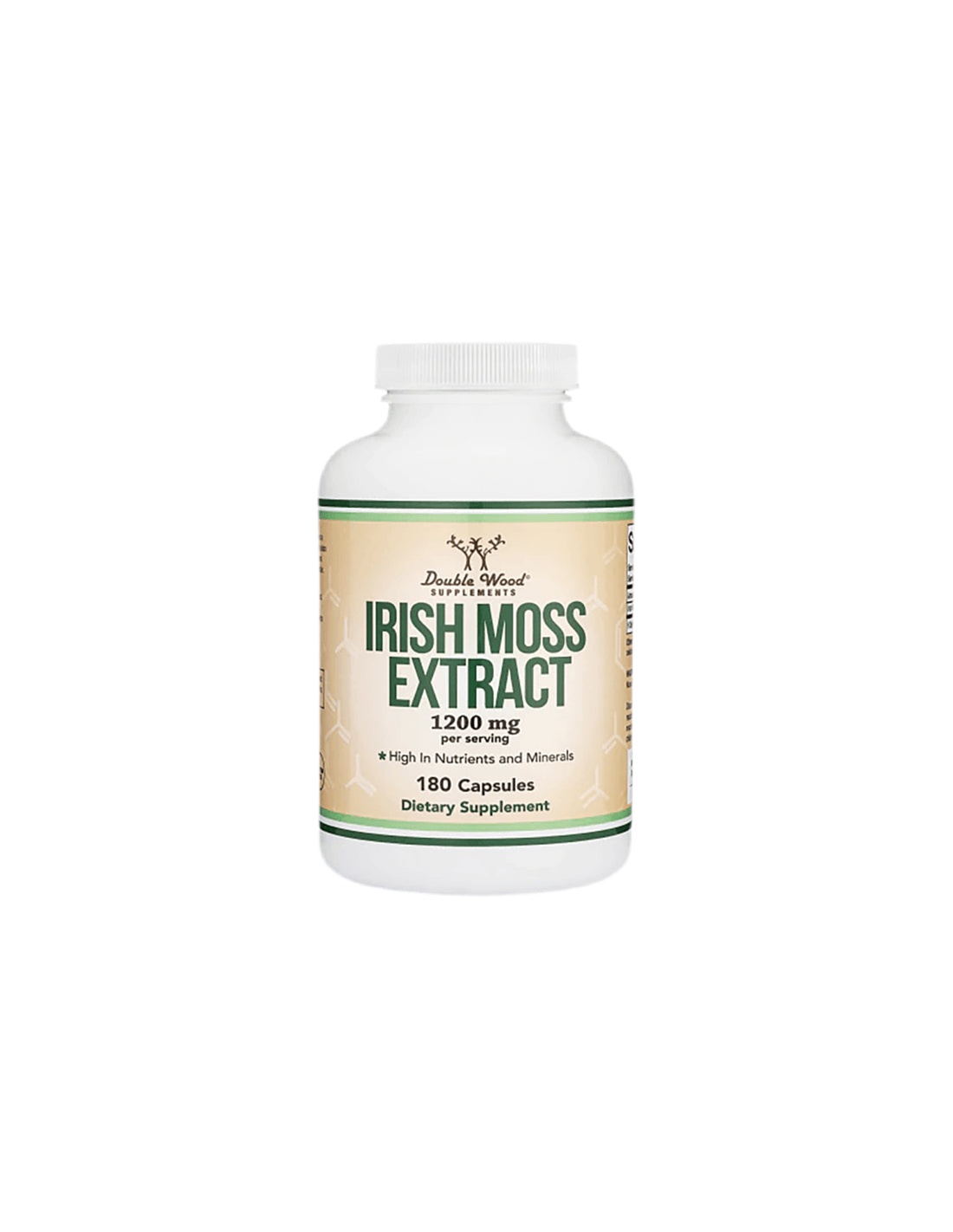 Irish sea moss - Червени водорасли (ирландски мъх), 180 капсули Double Wood - Feel You