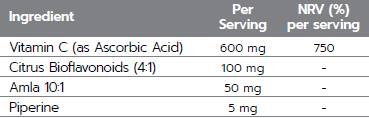 Renew Vitamin C With Citrus Bioflavonoids - 60 Таблетки