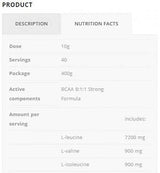 BCAA 8:1:1 Strong Formula - 400 грама