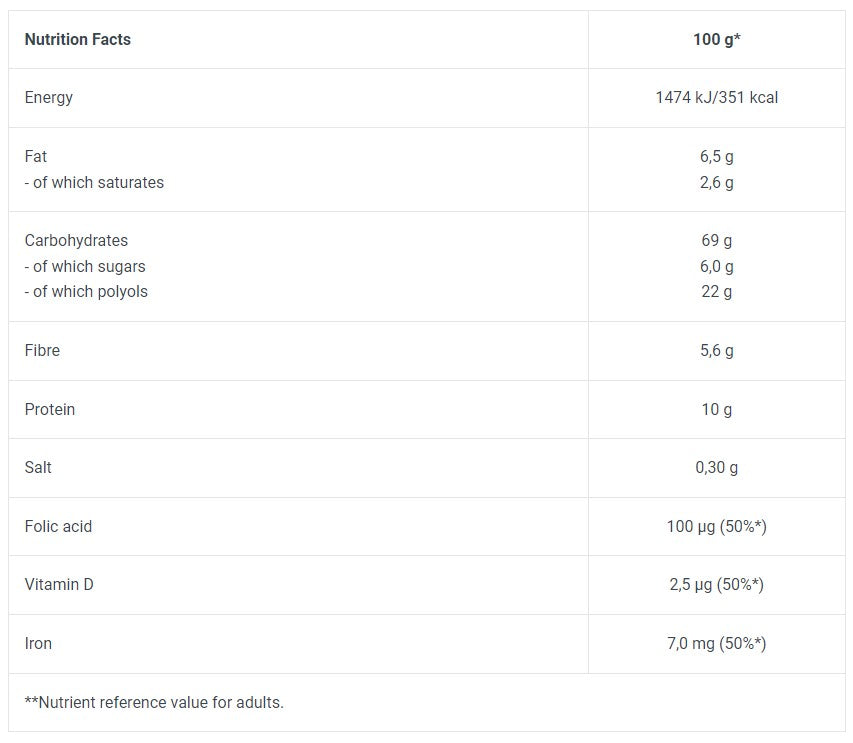 Muesli proteic / 30 g - 0,03