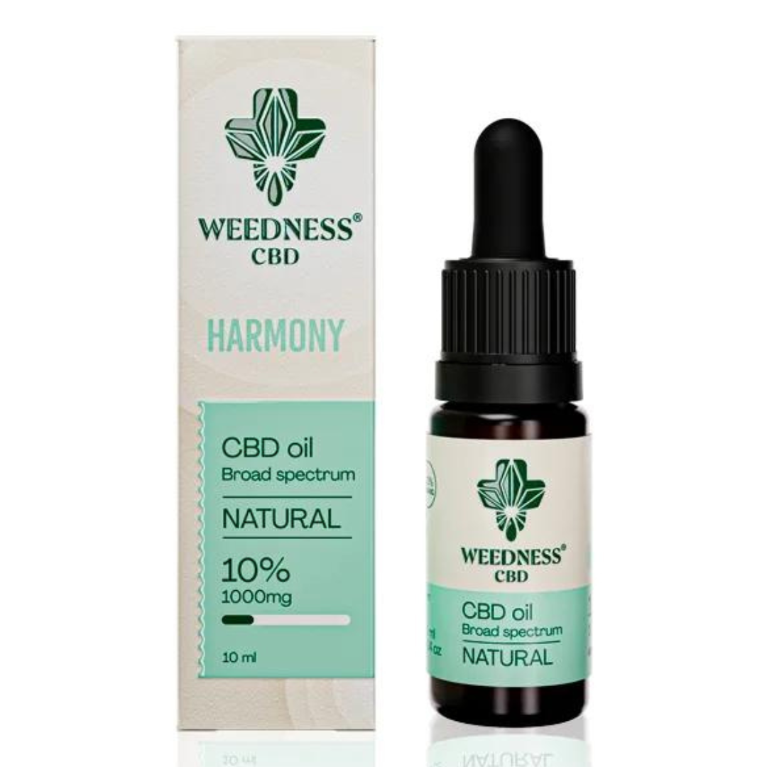 Хармония CBD масло 10% Широк спектър |Натурално (10ml)