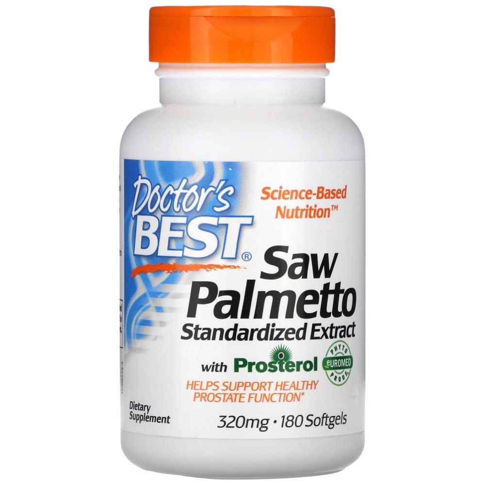 BEST Saw Palmetto 320 mg - 180 Гел капсули