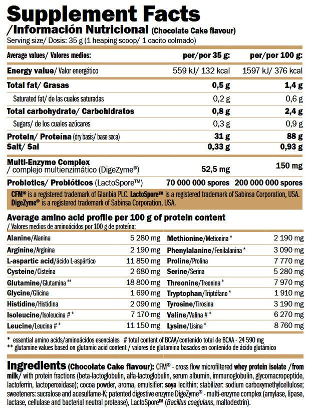 Black CFM Isolate - 1.00 kg