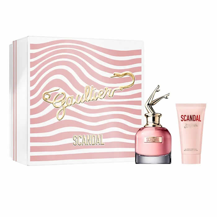 Jean Paul Gaultier Scandal Eau De Parfum Spray 50ml Set 2 Pieces