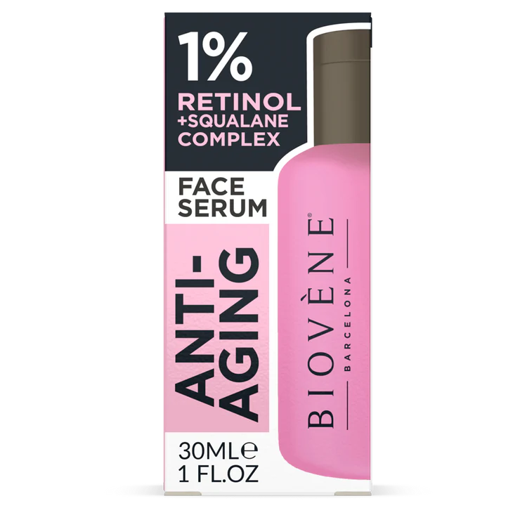 ANTI-AGING 1% Retinol + Squalane Complex Facial Serum Treatment 30ml