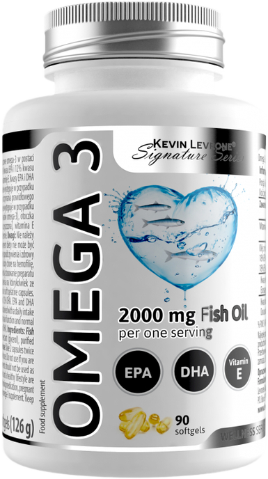 Kevin Levrone Omega 3 / Fish Oil [90 κάψουλες gel, 45 δόσεις]