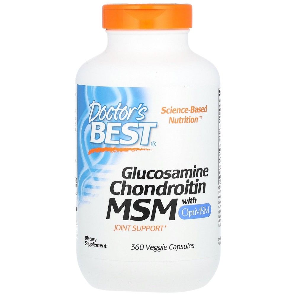 BEST Glucosamine Chondroitin & MSM - 360 капсули