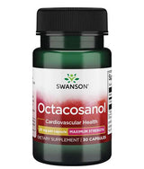 Octacosanol 20 mg | Maximum Strength - 30 капсули