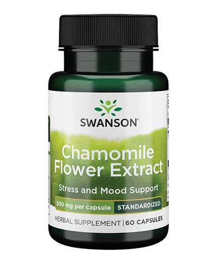 Chamomile Flower Extract 500 mg | Standardized Apigenin - 60 капсули