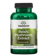 Reishi Mushroom Extract 500 mg | Standardized - 90 капсули