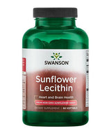 Sunflower Lecithin 1 200 mg | from Non-GMO Sunflower Seeds - 90 Гел капсули