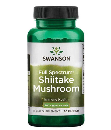 Full Spectrum Shiitake Mushroom 500 mg - 60 капсули