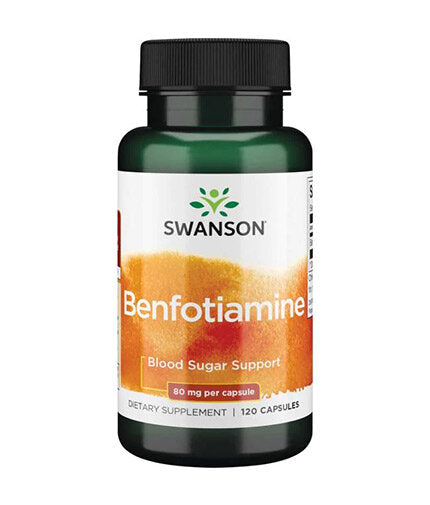 Benfotiamină 80 mg - 120 capsule