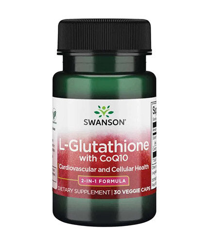 L-Glutathione with CoQ10 300 mg - 30 капсули