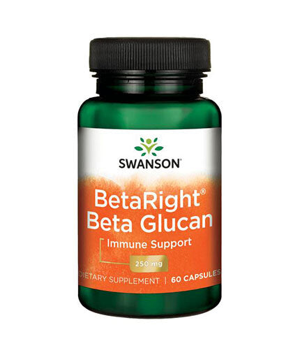 BetaRight Beta Glucans 250 mg - 60 капсули