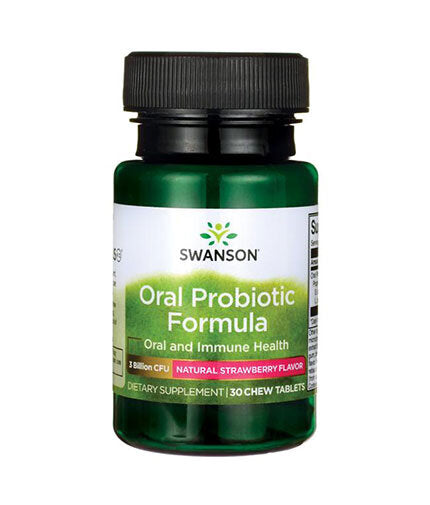 Oral Probiotic Formula - Natural Strawberry - 30 Дъвчащи таблетки