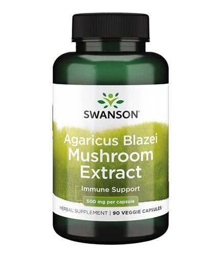 Agaricus Blazei Mushroom Extract 500 mg - 90 капсули