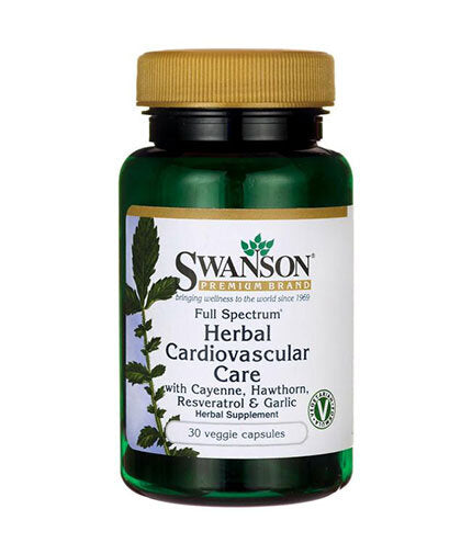 Full Spectrum Herbal Cardiovascular Care 616 mg - 30 капсули