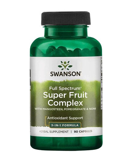 Super Fruit Complex | Mangosteen, Pomegranate, Noni - 90 капсули