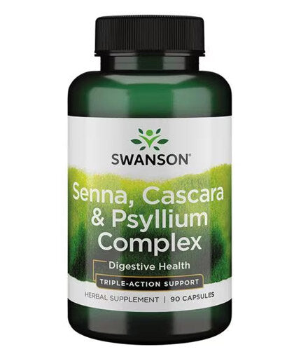 Senna/Psyllium/Cascara Complex 550 mg - 90 капсули