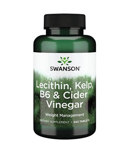 Lecithin, Kelp, B-6, & Cider Vinegar 428 mg - 240 Таблетки