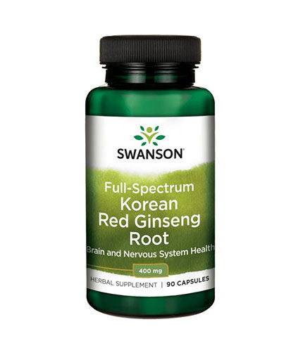 Full Spectrum Korean Red Ginseng Root 400 mg - 90 капсули