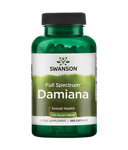 Damiana Leaves 510 mg - 100 капсули