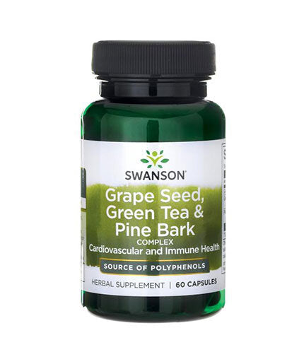 Grape Seed Green Tea & Pine Bark Complex - 60 капсули