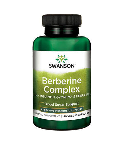 Berberine Complex with Cinnamon, Gymnema & Fenugreek 600 mg - 90 капсули