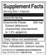 Chamomile Flower Extract 500 mg | Standardized Apigenin - 60 капсули