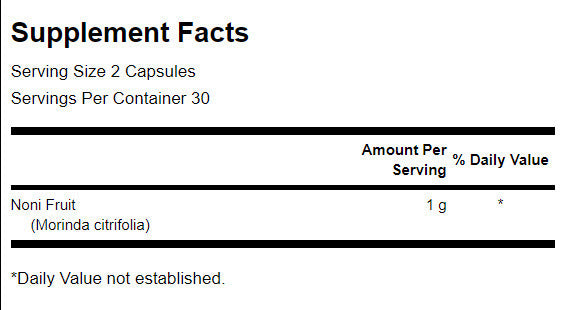 Noni 500 mg - 60 капсули