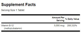 Methylcobalamin B-12 5000 mcg - 60 Таблетки