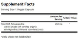 Ultimate Ashwagandha 250 mg / KSM-66 - 60 capsule