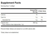 Caprylic Acid 600 mg - 60 Гел капсули