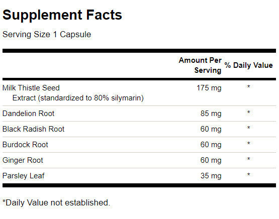 Milk Thistle Combination 475 mg - 60 капсули