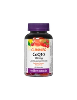 CoQ10 Gummies / Коензим Q10 100 mg, 60 желирани таблетки Webber Naturals - Feel You