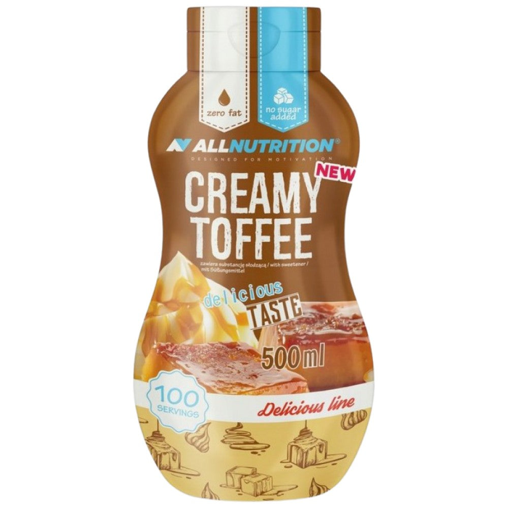 Sirop Zero Calorie | Toffee cremos - 500 ml