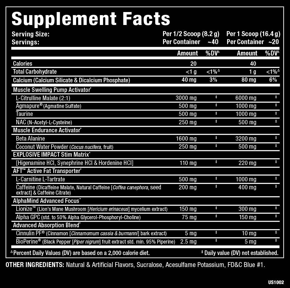 Impact Igniter / Pre-Workout - 328 грама