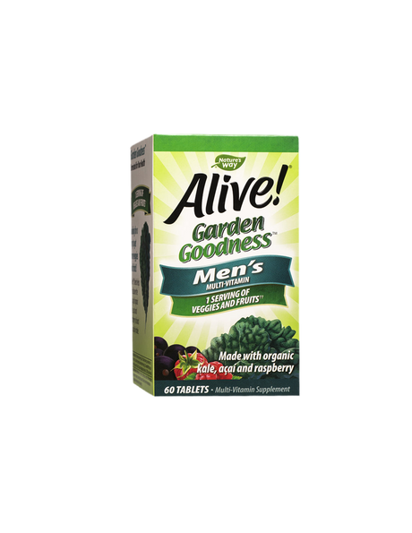 Alive! Garden Goodness Men's Multi - 60 Таблетки - Feel You