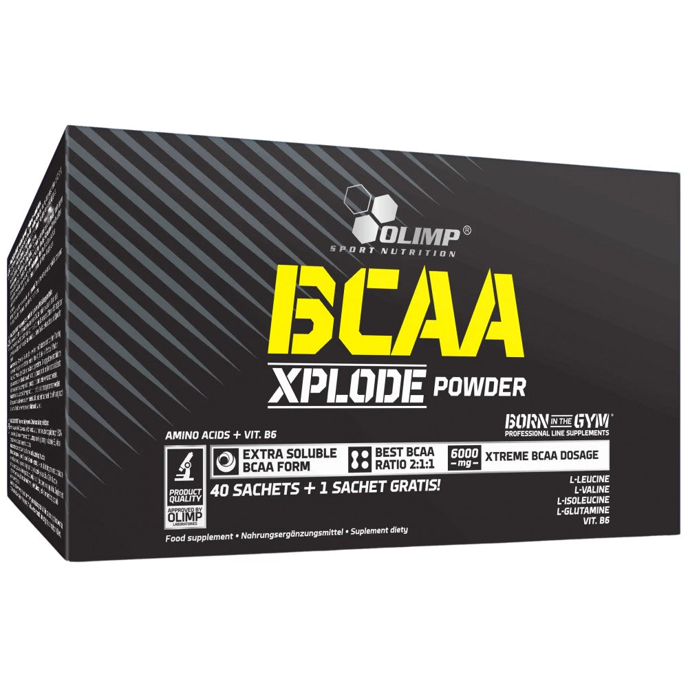 Plicuri cu pulbere BCAA Xplode 40 plicuri